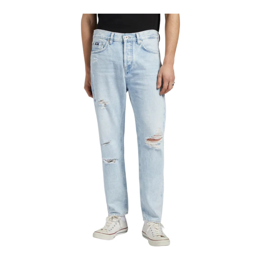 GAS Klassieke Denim Jeans met 5 Zakken Blue Heren