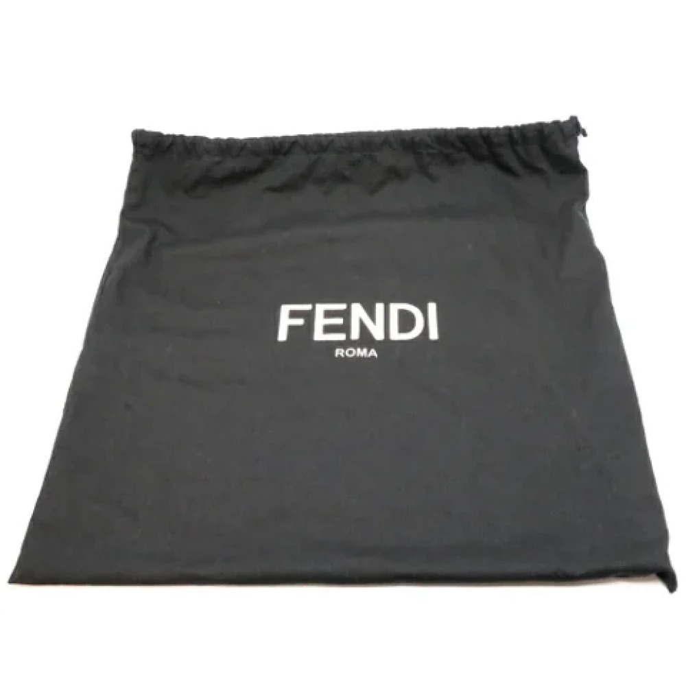 Fendi Vintage Pre-owned Leather totes Black Dames
