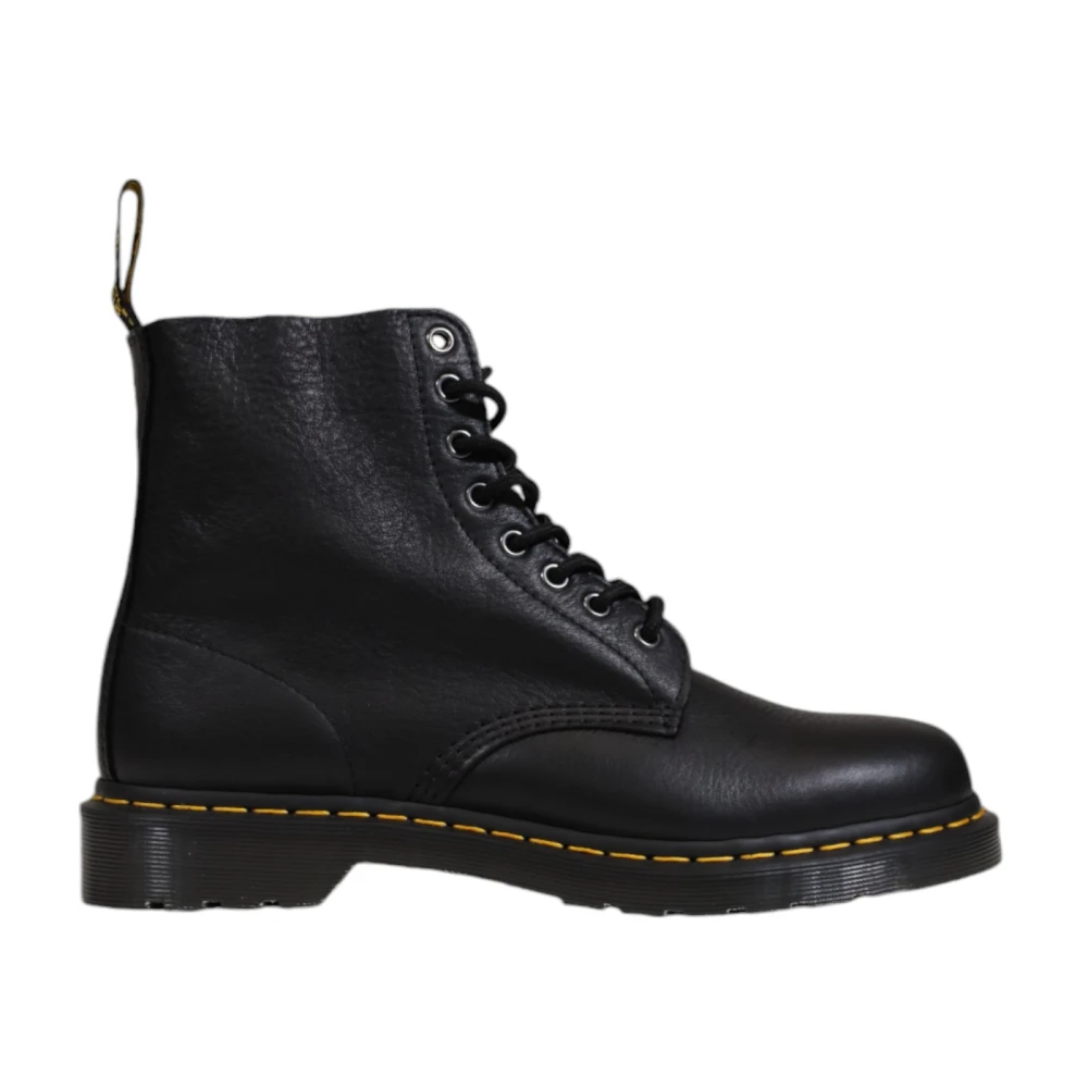 Dr. Martens Uomo Nero - Stivali Stringati 1460 Ambassador In Morbida Pelle - Shoes - 45 Eu