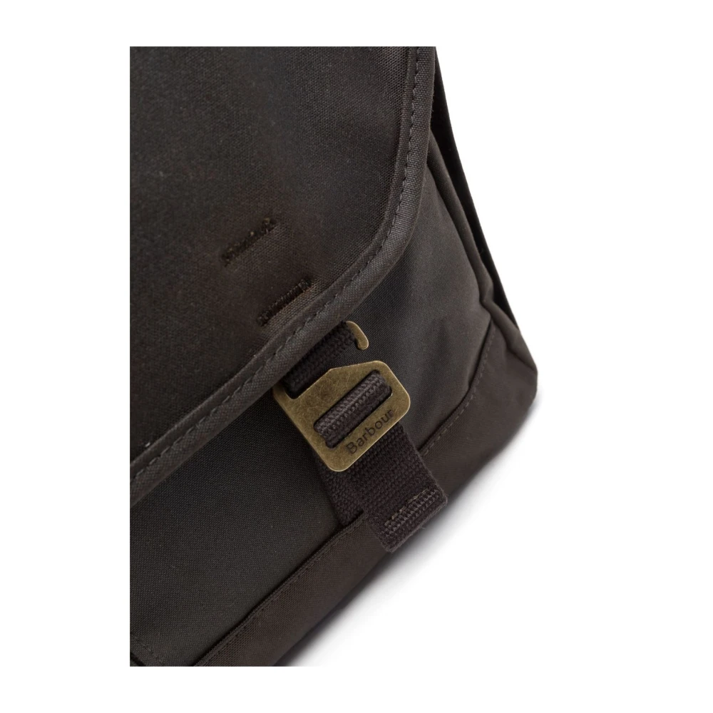 Barbour Groene Messenger Tas Essentiële Stijl Green Heren