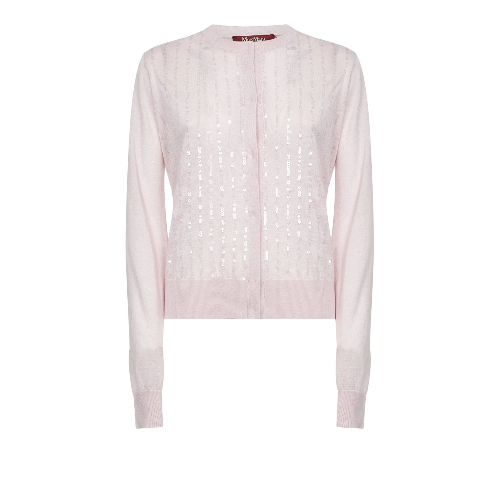 Max Mara Studio Femme Rose Pulls, Taille: 44 Fr Sweaters