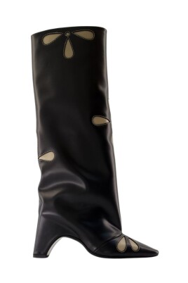 black-leather-petal-bridge-boots