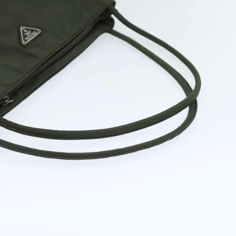 Prada Vintage Pre-owned Nylon totes Brown Dames