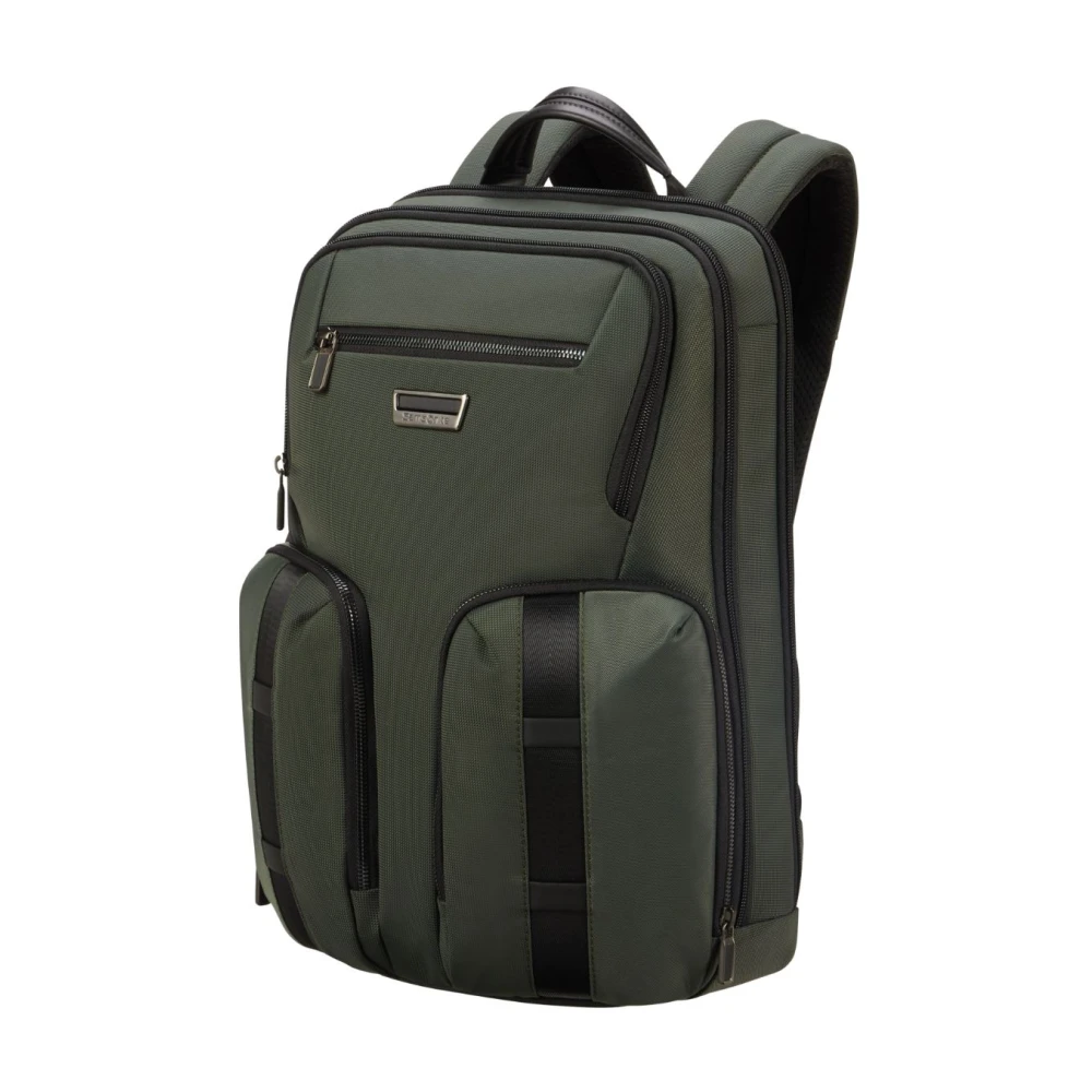 Samsonite Urban-Eye Stijlvolle Rugzak Green Heren