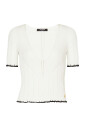 top-en-maille-col-v