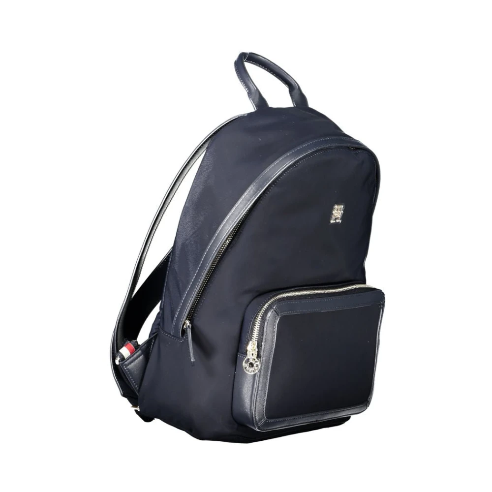 Tommy Hilfiger Blauwe Polyester Rugzak met Verstelbare Banden Blue Dames