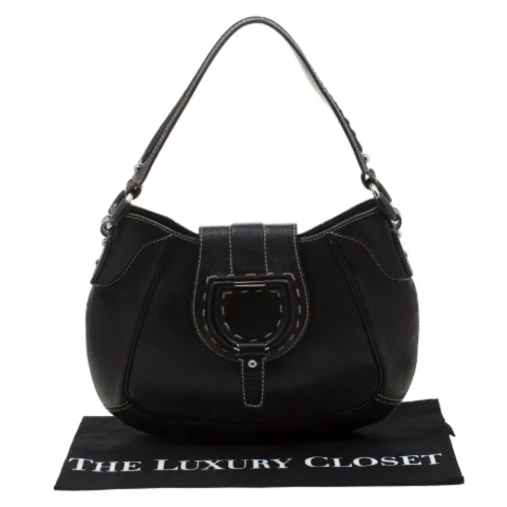 Dolce & Gabbana Pre-owned Leather shoulder-bags Black Dames