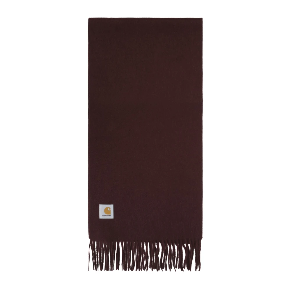 Carhartt Wip Uomo Rosso Sciarpa In Lana - Immagine 2