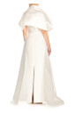 white-sleeveless-dress-with-shrug