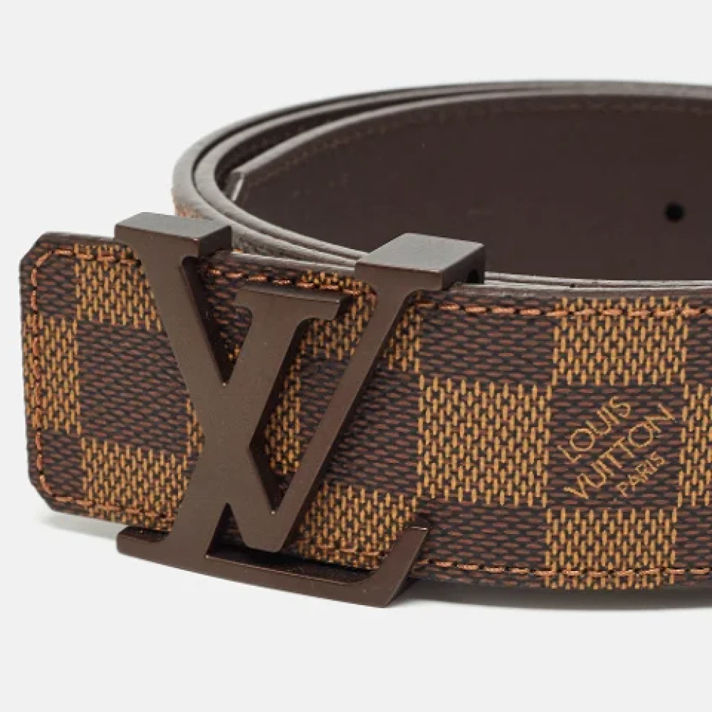 Louis Vuitton Vintage Pre-owned Leather belts Brown Heren