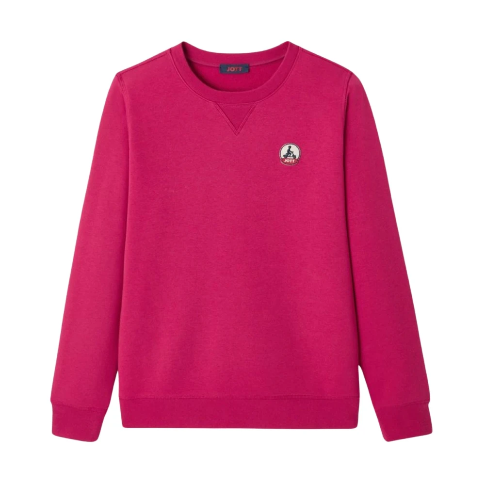 Jott Organische Katoenen Sweater Rozen Pink Dames