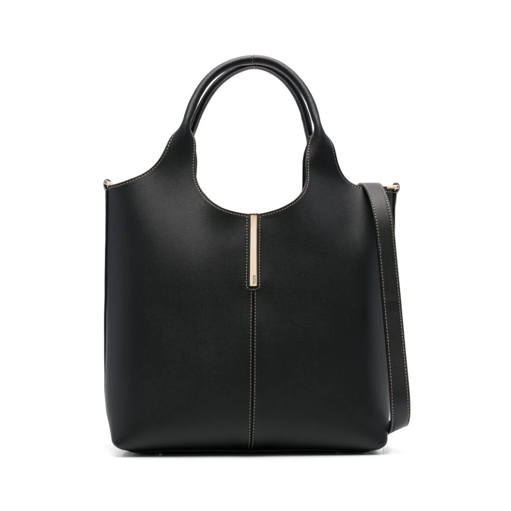TOD'S Zwarte Kreeftklauw Handtas Black Dames