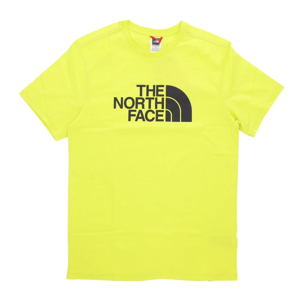 The North Face Men's Yellow Tops, Xl, Led Tee Short Sleeve