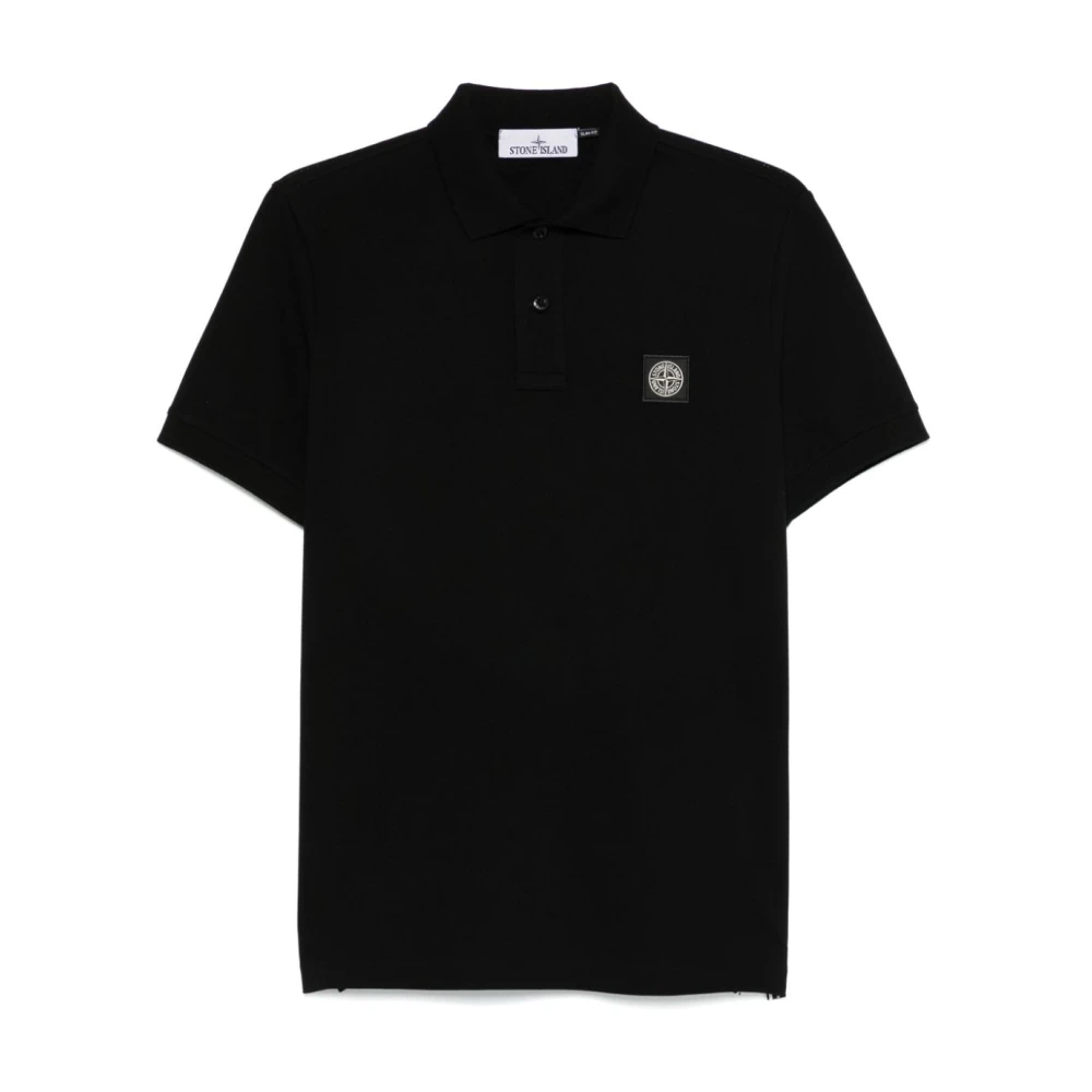 Stone Island Herr T-shirts & Polos i Svart Black, Herr