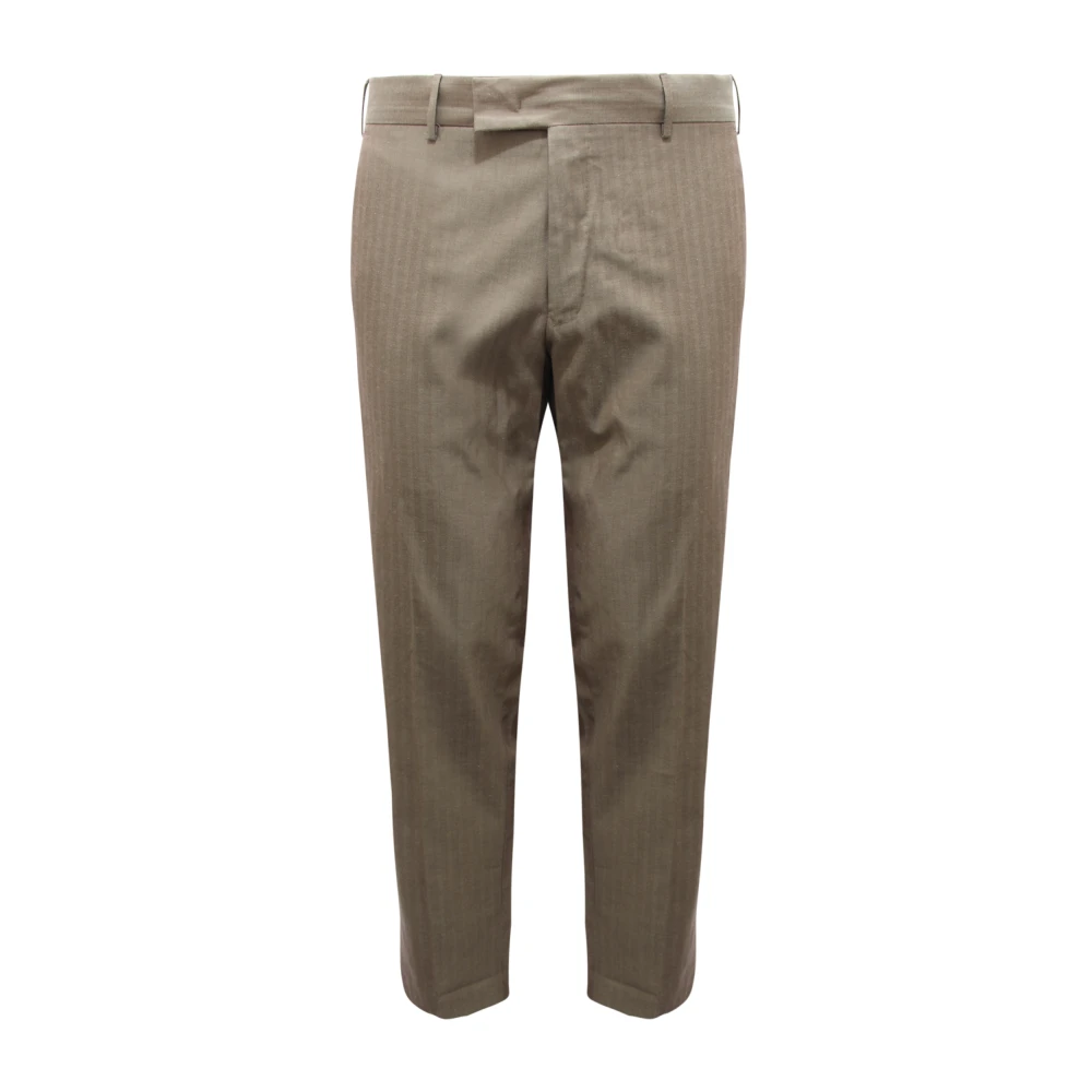 Pt01 Men's Green Suit Trousers, 2XL, P1681 Pantalone Pt Torino Silkochino Rebel Fit Trousers