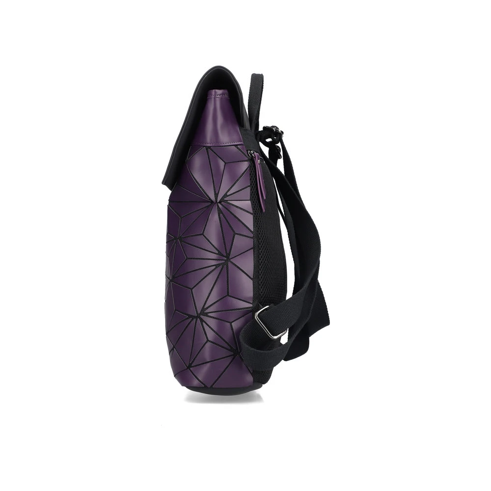 Rieker Stijlvolle Rugzak met Laptopvak Purple Dames