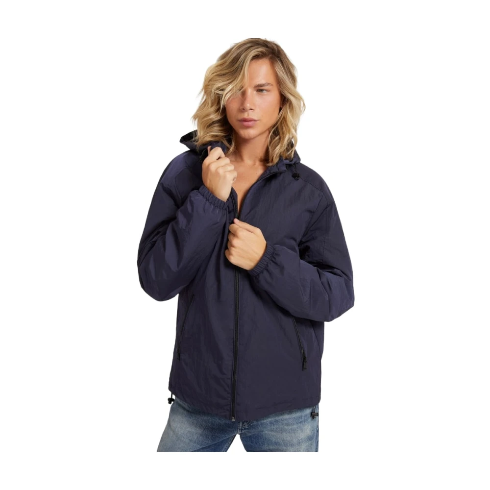 Guess Winterjas Blue Heren