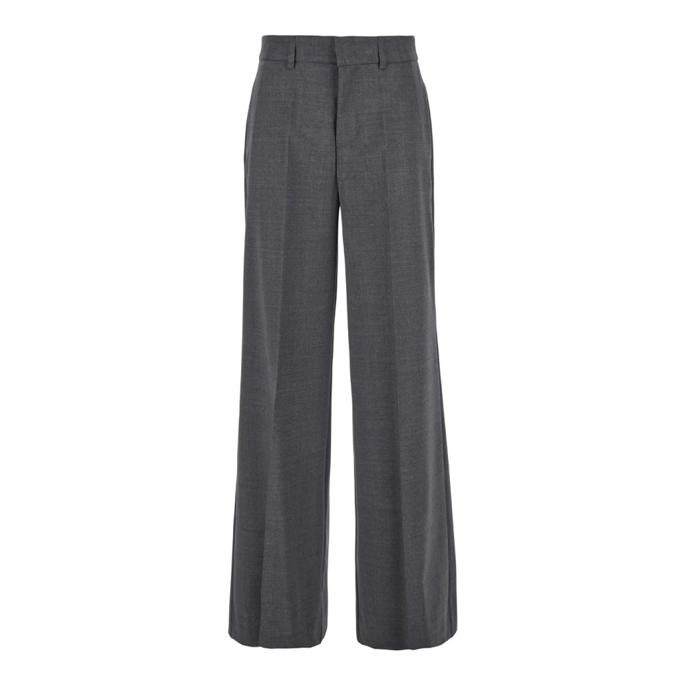 P.a.r.o.s.h. Grijze Broek Pantalone Gray Dames