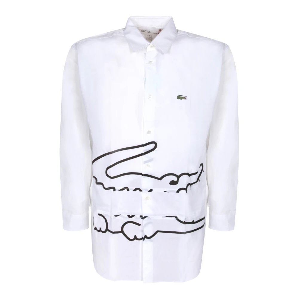 Comme des Garçons Klassieke Kraag Lange Mouwen Shirt White Heren
