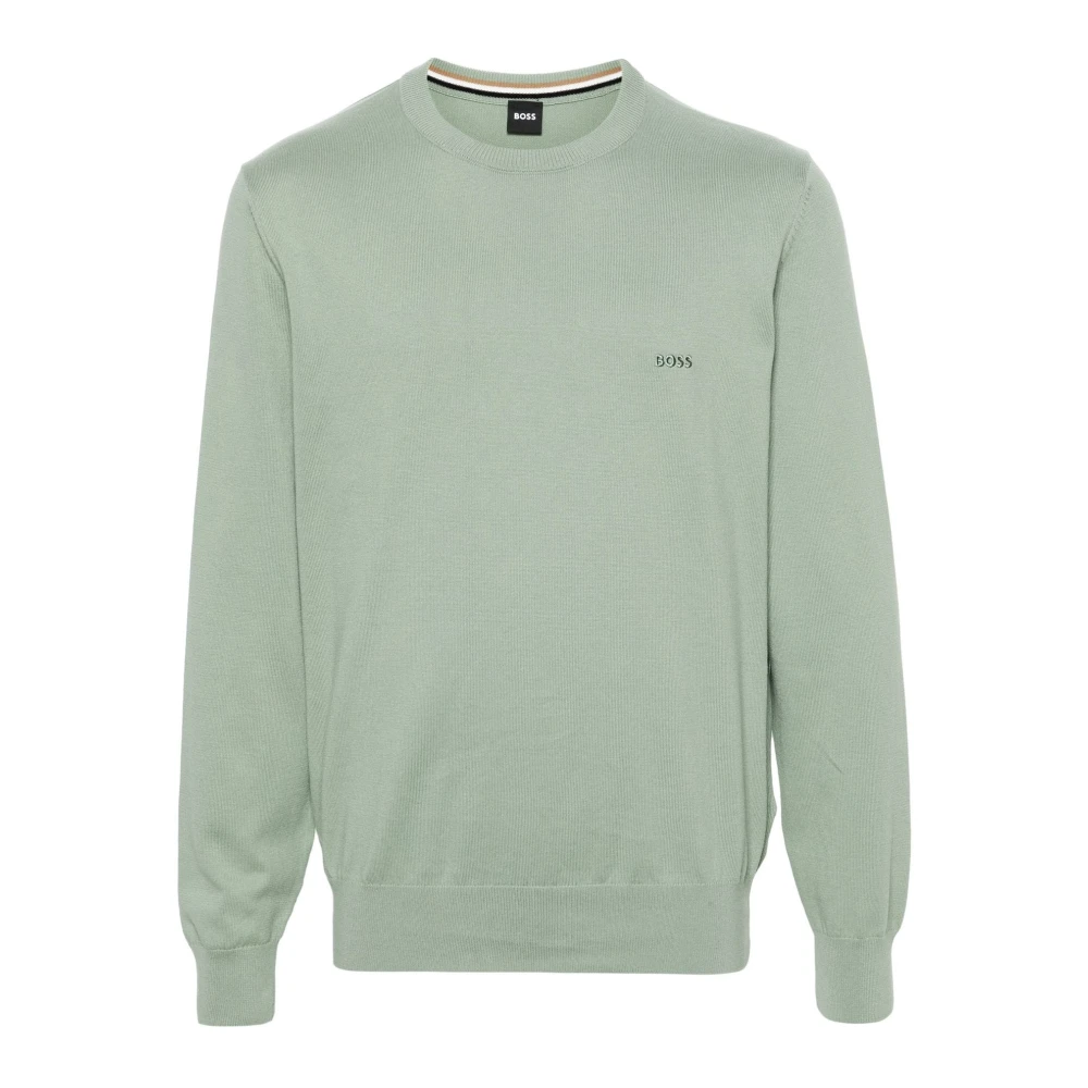 Grønn Crewneck Genser