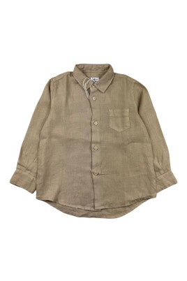 beige-pojke-skjorta-certifierad-produkt