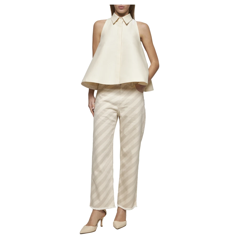 Marni Witte Herenoverhemd White Dames