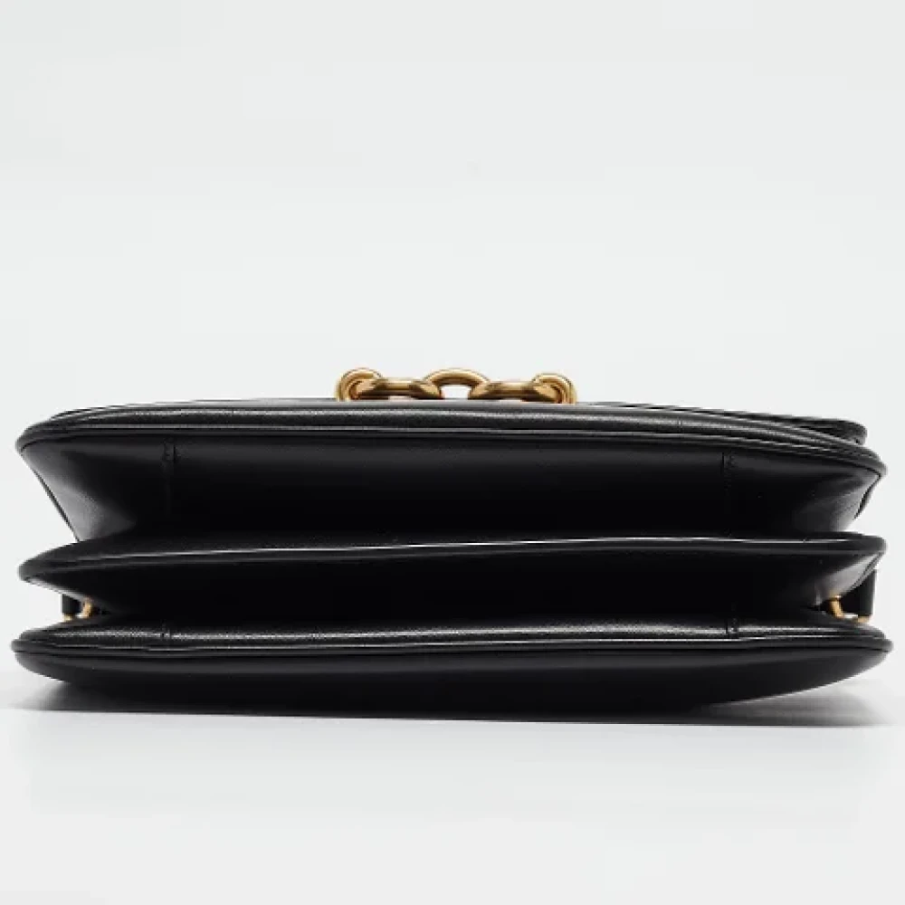 Yves Saint Laurent Vintage Pre-owned Leather shoulder-bags Black Dames