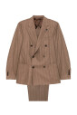 bruin-double-breasted-jas-en-broek