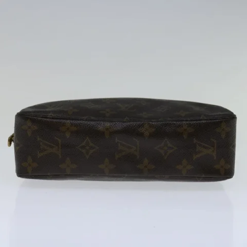 Louis Vuitton Vintage Pre-owned Canvas clutches Brown Dames