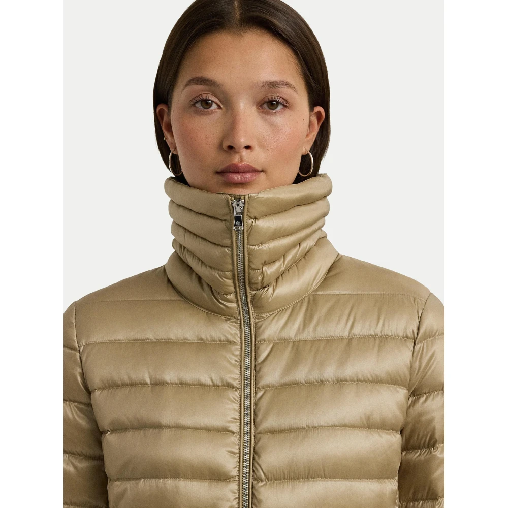 Ralph Lauren Geïsoleerde Jas Beige Dames