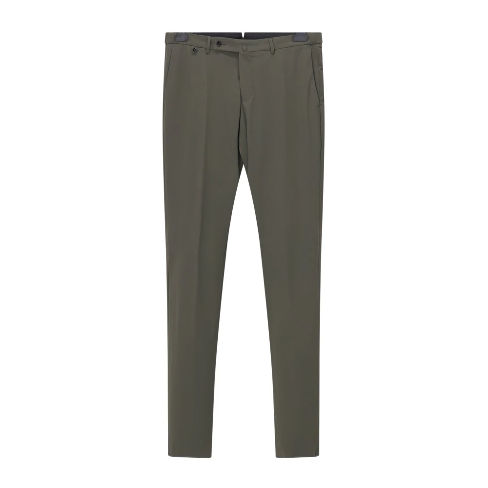 Pt Torino Uomo Verde - Pantaloni E-Slim Fit - Trousers - L