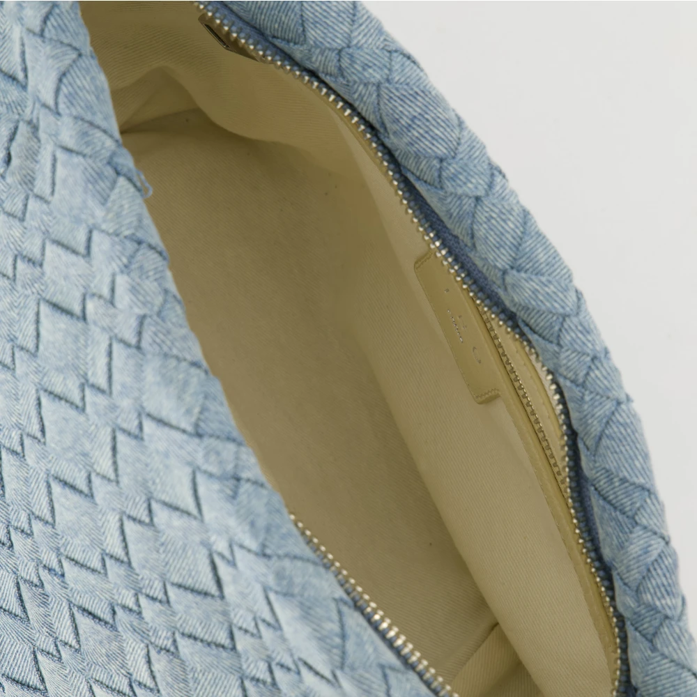 IRO Denim Clutch Tas Lente-Zomer 2025 Blue Dames