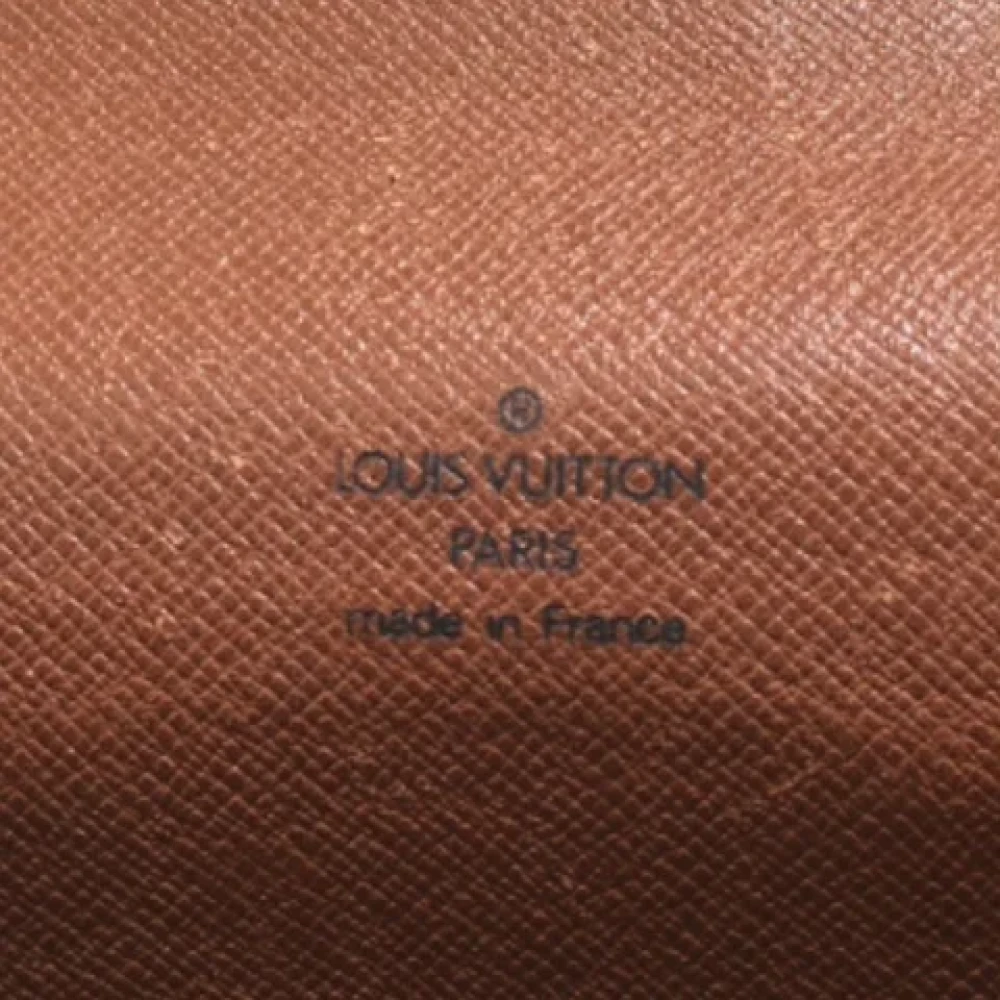 Louis Vuitton Vintage Pre-owned Canvas clutches Brown Dames