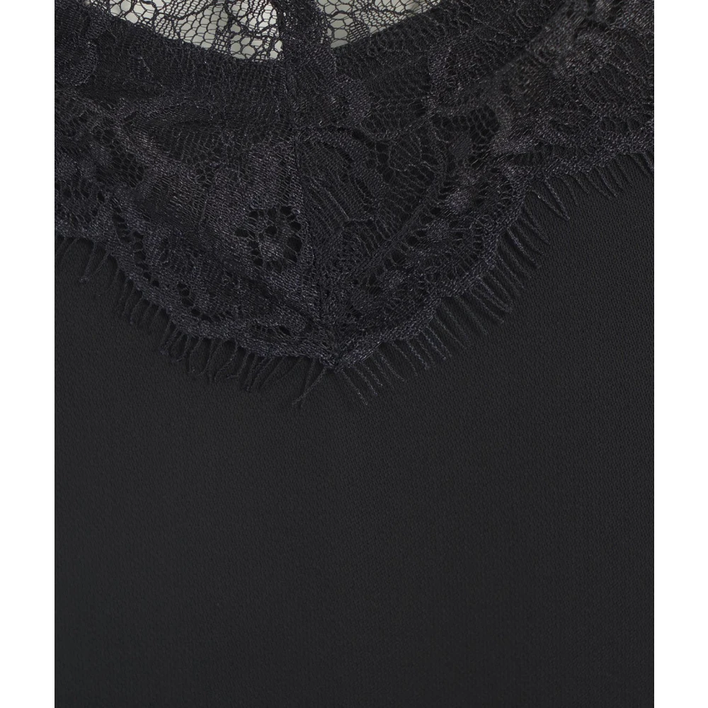 Kaos Zwarte Jurk Aw24 voor Vrouwen Black Dames