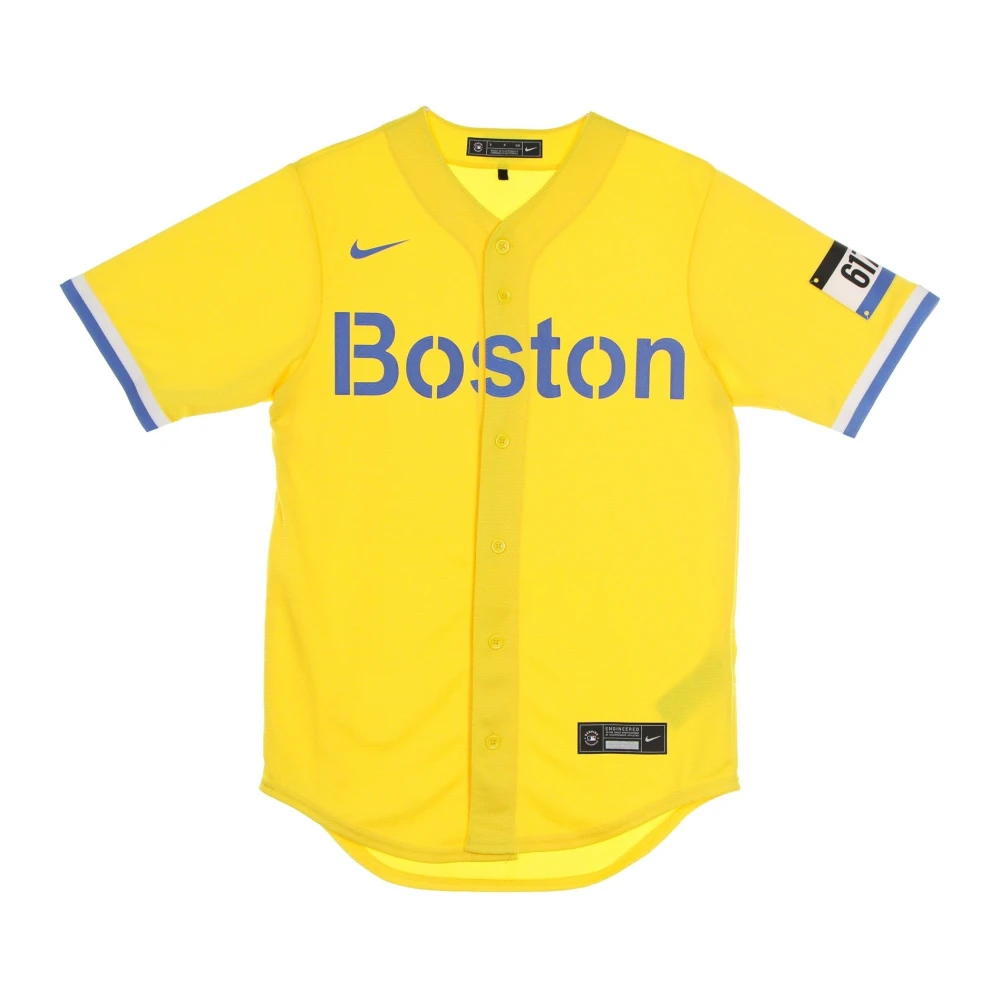 Nike City Connect Series Baseball Tunic Yellow Heren