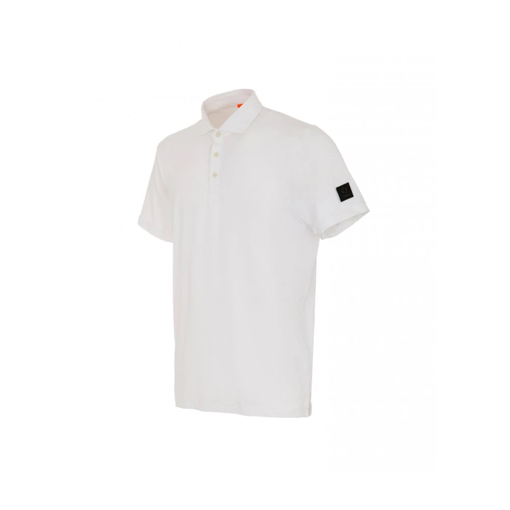 Suns Polyamide Polo Shirt White Heren