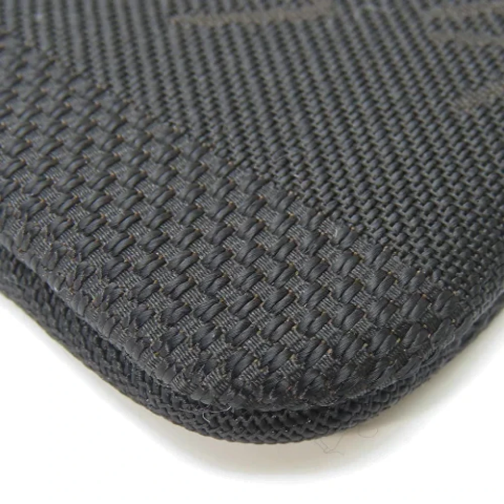 Louis Vuitton Vintage Pre-owned Canvas key-holders Black Heren
