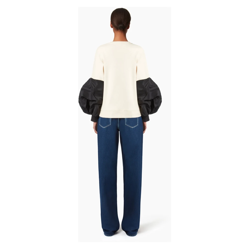 Nina Ricci Geweven Trui MET Cocon White Dames