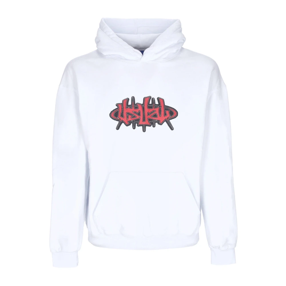 Usual Witte Hangar Hoodie met Kangaroo Zak White Heren