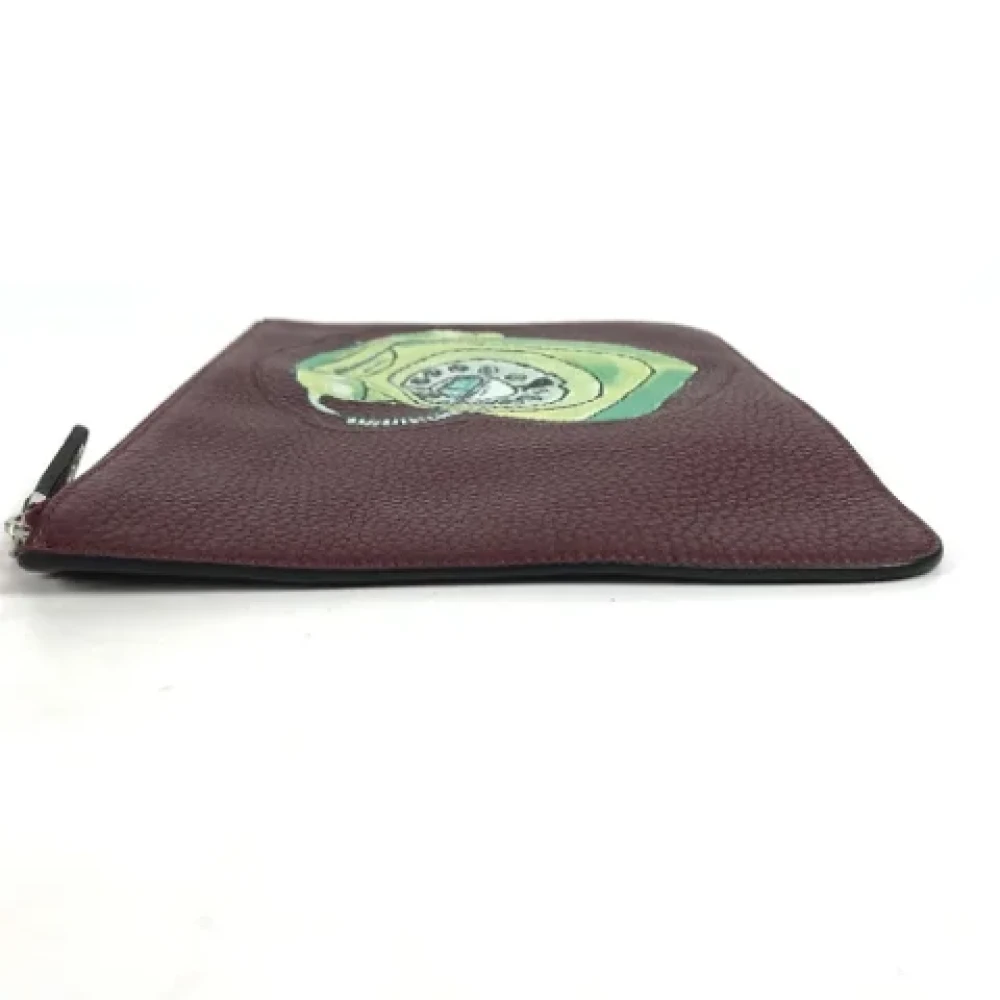 Fendi Vintage Pre-owned Leather fendi-bags Brown Heren