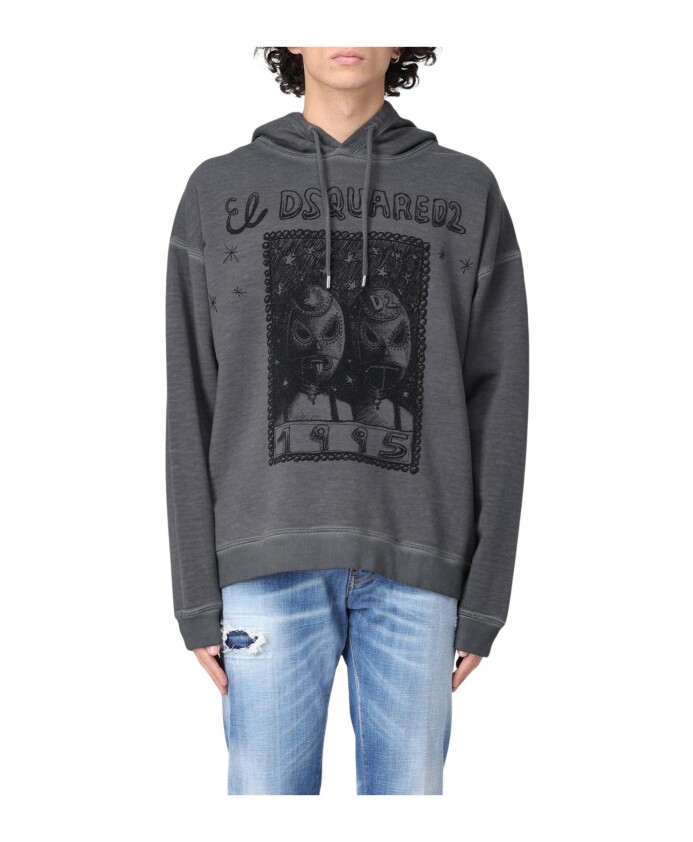 grafische-print-hoodie-mannen-grijs