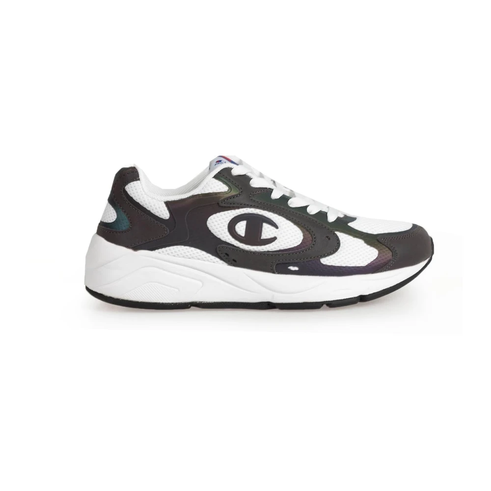 Champion Ronde Neus Vetersneakers Dames Schoenen Wit