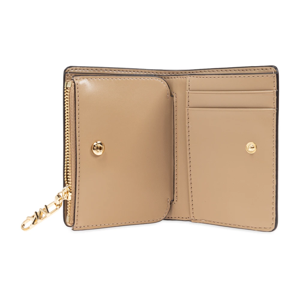 Michael Kors Empore Portemonnee Beige Dames