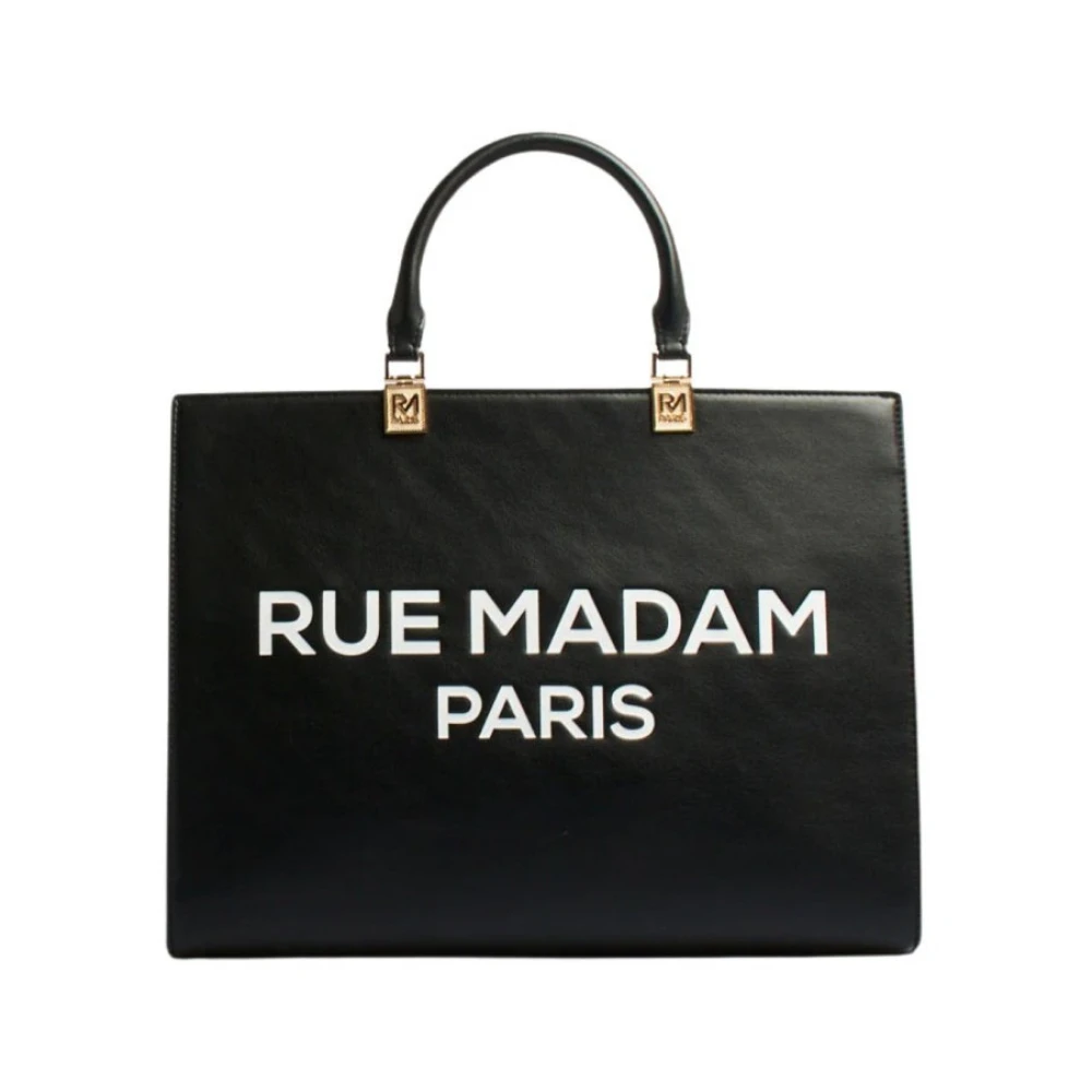 Rue Madam Handbags, Female, One Size, 1485 Iconique Tote Black