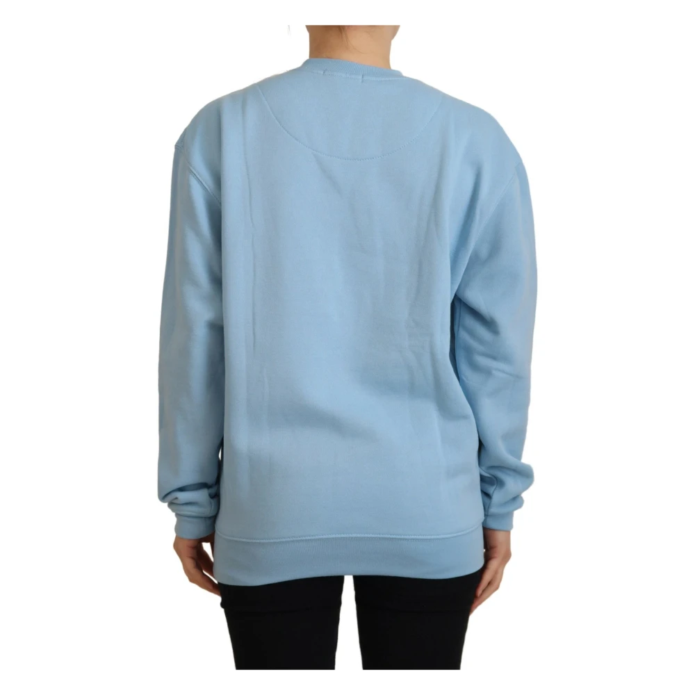 Philippe Model Elegante lichtblauwe katoenen trui Blue Dames
