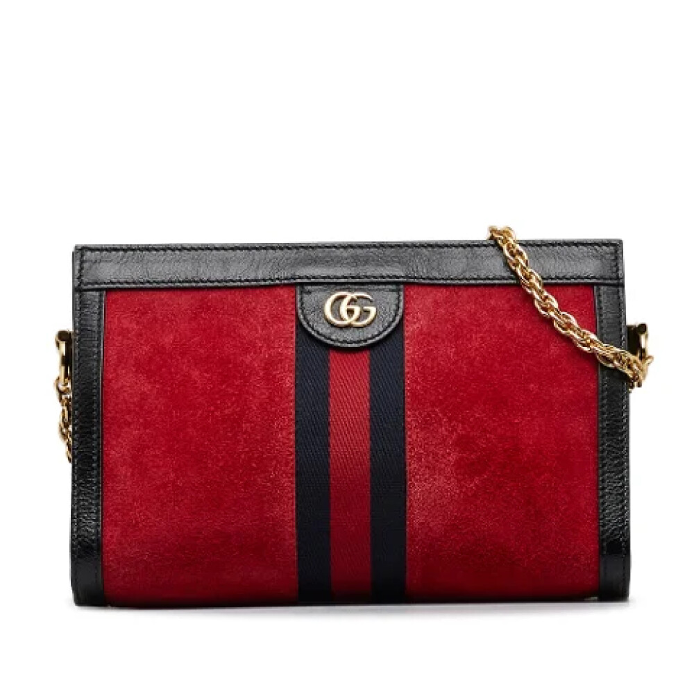 Gucci suede tas hot sale