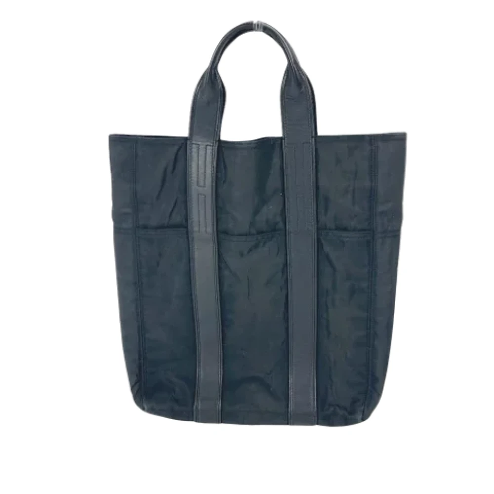 Hermès Vintage Pre-owned Fabric shoulder-bags Black Dames