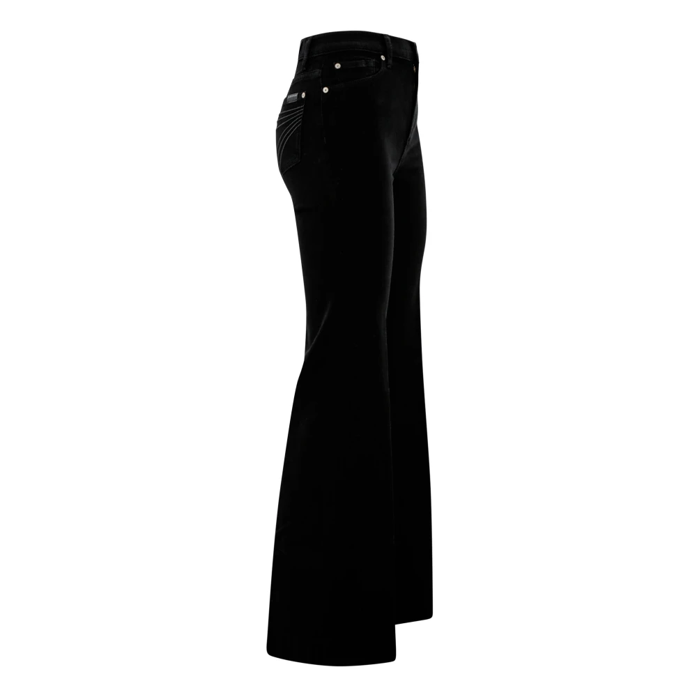 7 For All Mankind Bootcut Jeans Dames Black Dames
