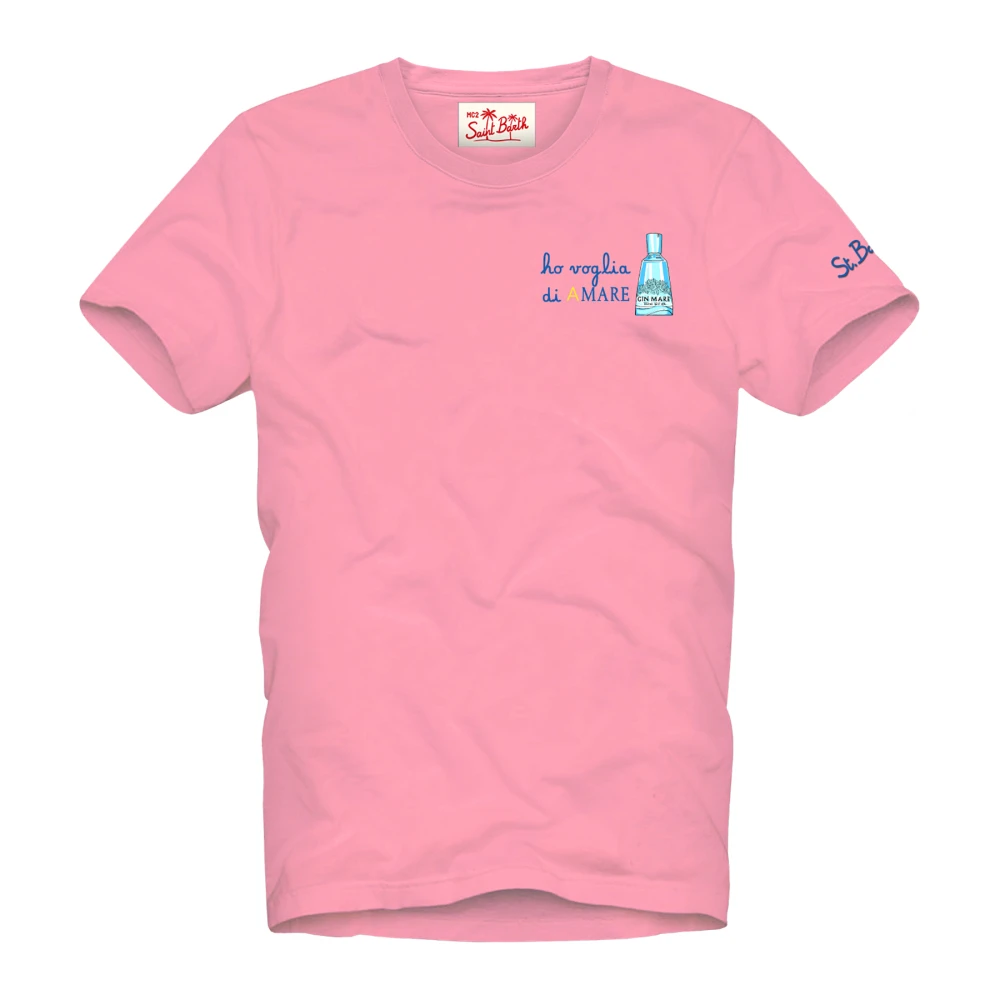 MC2 Saint Barth Roze T-shirts en Polos Pink Heren