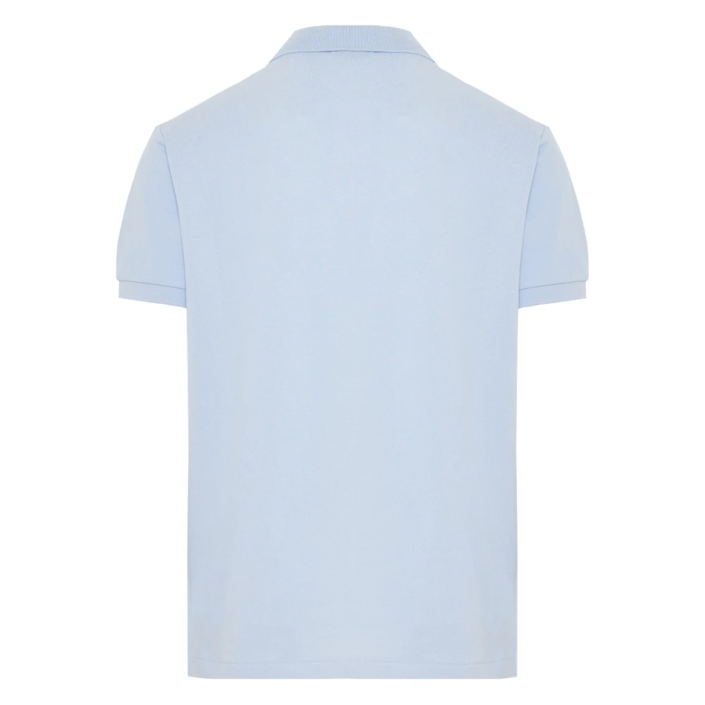 Polo Ralph Lauren Aangepaste Slim Fit Katoen Mesh Polo Blue Heren